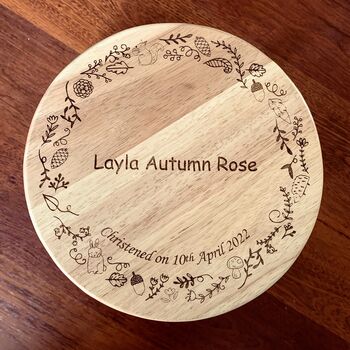 Personalised Wooden Children's Stool, 2 of 4
