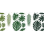 Green Tropical Leaf Decorations, thumbnail 2 of 12