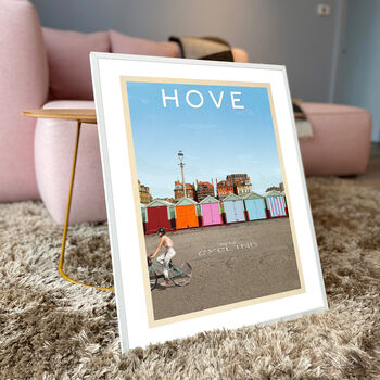 Hove Vintage Style Travel Art Print, 5 of 5