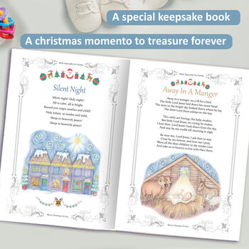 Christmas Carols, Nursery Rhymes And Personalised Poems Book, 7 of 9