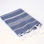 Striped Cotton Hand Towels And Tea Towels, thumbnail 8 of 9