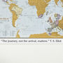 Personalised Scratch The World® Travel Edition Map, thumbnail 3 of 12