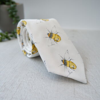 Bee Print Tie, 2 of 3