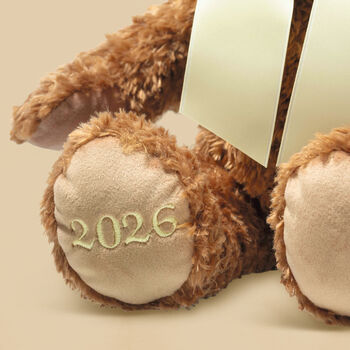 Personalised Steiff Cosy Year Bear, 2026, 4 of 6