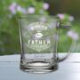Personalised Dad Premium Tankard Father's Day Gift, thumbnail 1 of 2