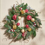 Giant Christmas Wishes Door Wreath, thumbnail 1 of 3