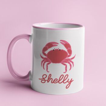 Crab Personalised Gift Mug, 4 of 4