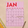 Undated A3 Wall Planner | 12 Pages | Colourburst, thumbnail 2 of 8