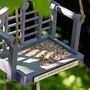 Personalised Wooden Memorial Bench Bird Feeder, thumbnail 5 of 9