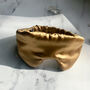 Silk Eye Mask In Gold Rush, thumbnail 1 of 5