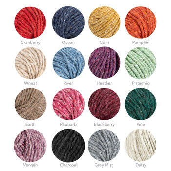 Rosie Striped Jumper Knitting Kit, 8 of 9