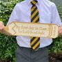 First Day At School Giant Pencil Photo Prop Sign, thumbnail 2 of 4
