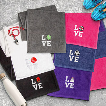 Love Sports Towel, 2 of 5