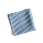 Benjamin Striped Linen Pocket Square, thumbnail 2 of 2