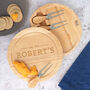 Personalised Cheese Board Set For Him, thumbnail 1 of 6