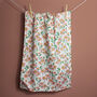 Posy Print Tea Towel, thumbnail 2 of 3