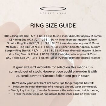 Sterling Silver Moon Phases Ring, 5 of 7