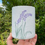 Bluebell Embroidered Lantern, thumbnail 2 of 3