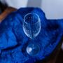 Hand Engraved Dandelion Champagne Flutes, thumbnail 5 of 12