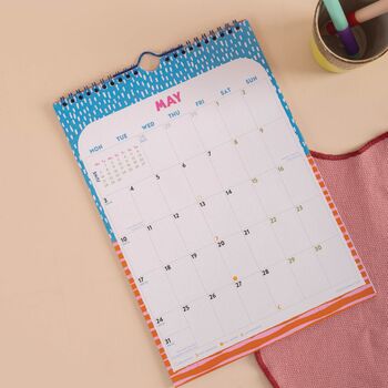 2027 Calendar | Colour Flow | A4, 4 of 7