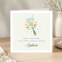Personalised Birthday Card For Niece With Flowers, thumbnail 1 of 8