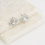Swarovski Crystal Square Shaped Earrings, thumbnail 4 of 6