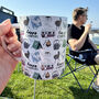 Happy Campers Retro Camper Van Enamel Mugs, thumbnail 2 of 4