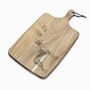 Personalised Ibizan Hound Engraved Acacia Serving Board, thumbnail 8 of 9