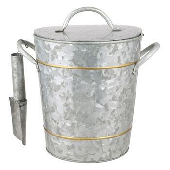 Alfresco Gold Band Ice Bucket And Scoop, 2 of 7