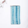 100% Silk Glasses Case Tie And Dye Blue, thumbnail 1 of 2