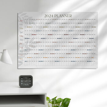2024 Year Wall Planner | Whole Year Calendar, 4 of 7