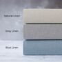 Extra Large Traditional Style Linen Photograph Album With Opaque Interleaves, thumbnail 2 of 9