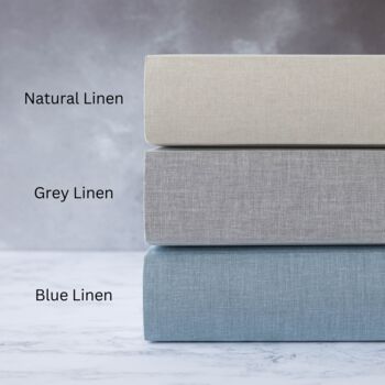 Extra Large Traditional Style Linen Photograph Album With Opaque Interleaves, 2 of 9