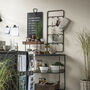 Industrial Metal Wall Storage With Hooks, thumbnail 2 of 3