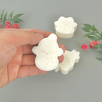 Festive Soy Wax Tealight Gift Set And Secret Santa Gift, 11 of 12