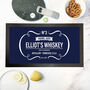 Personalised Vintage Whiskey Bar Mat, thumbnail 10 of 11