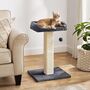Cat Scratching Post With Plush Perch And Sisal Pole, thumbnail 1 of 10