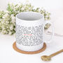 Best Friend Quotes Mug Friendship Gift, thumbnail 1 of 7