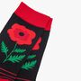 Men's Poppy Bamboo Socks, thumbnail 3 of 4