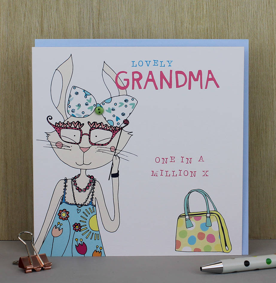 Grandma Birthday Greetings Card By Molly Mae Notonthehighstreet