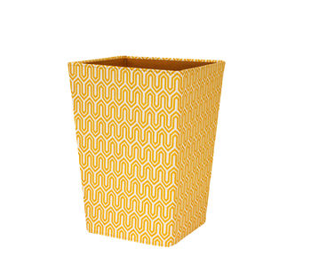 Recycled Graphic Print Waste Paper Bin, 5 of 6