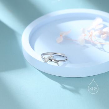Sterling Silver Hare Ring, 3 of 10