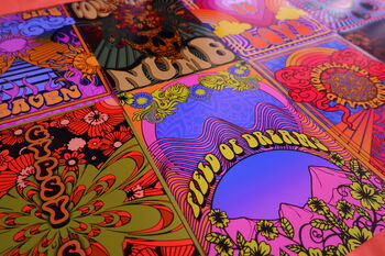 Comfortably Psychedelic Poster Print, 3 of 3
