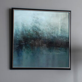 Ocean Blue Framed Canvas, 2 of 3