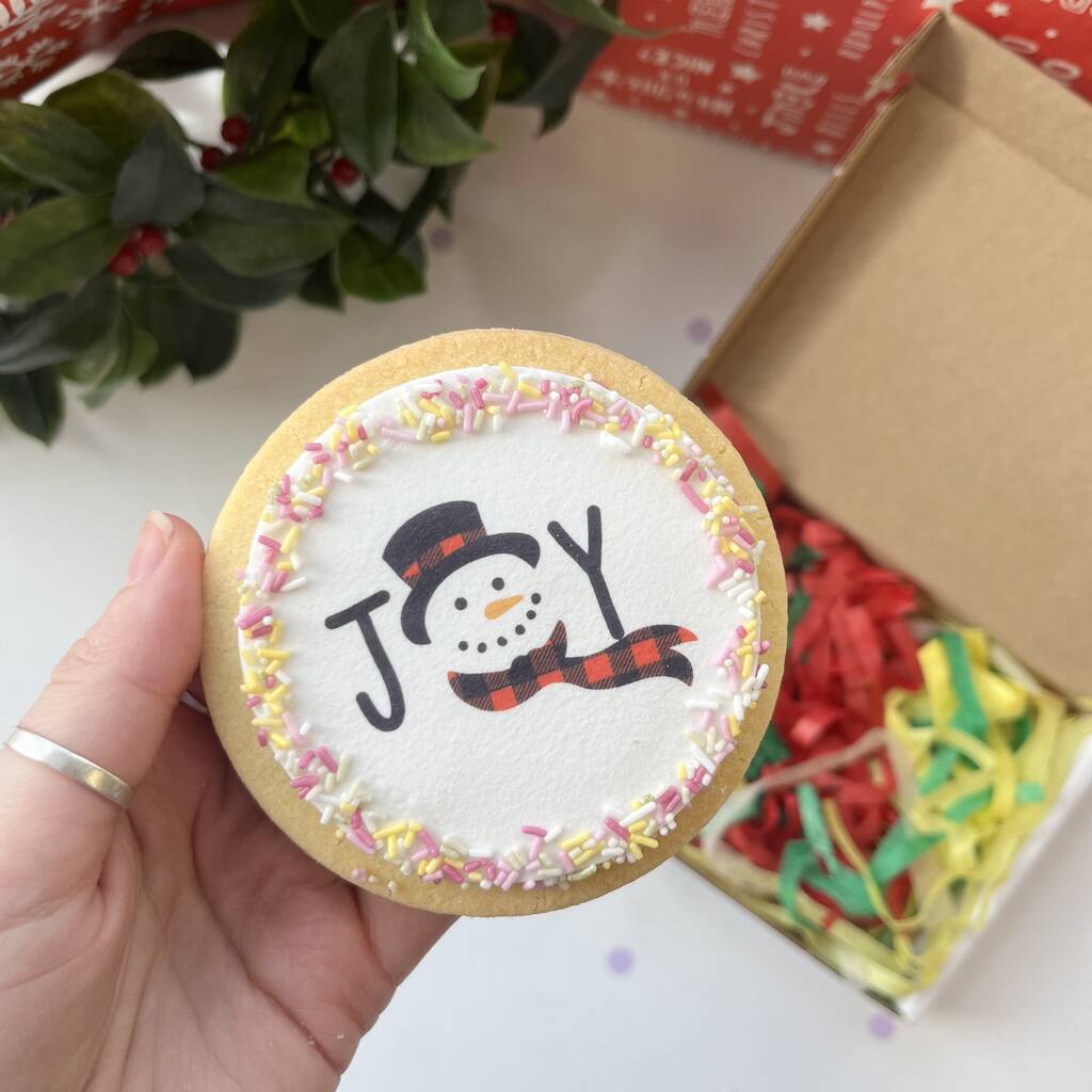 Joy Christmas Cookie, 1 of 1