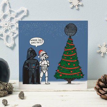 Star Wars Christmas Card, 2 of 2