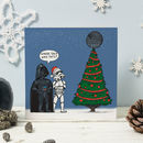 Star Wars Christmas Card By Cardinky | notonthehighstreet.com