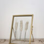Gold Antique Pressed Flower Frame: Natural Wheat Small, thumbnail 5 of 7