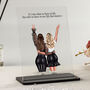 Personalised Best Friends Duo Illustration Plaque, thumbnail 1 of 7