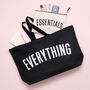 'Everything' Black Really Big Bag, thumbnail 3 of 8